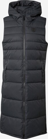 Derbe Bodywarmer 'Vestholm' in Zwart: voorkant