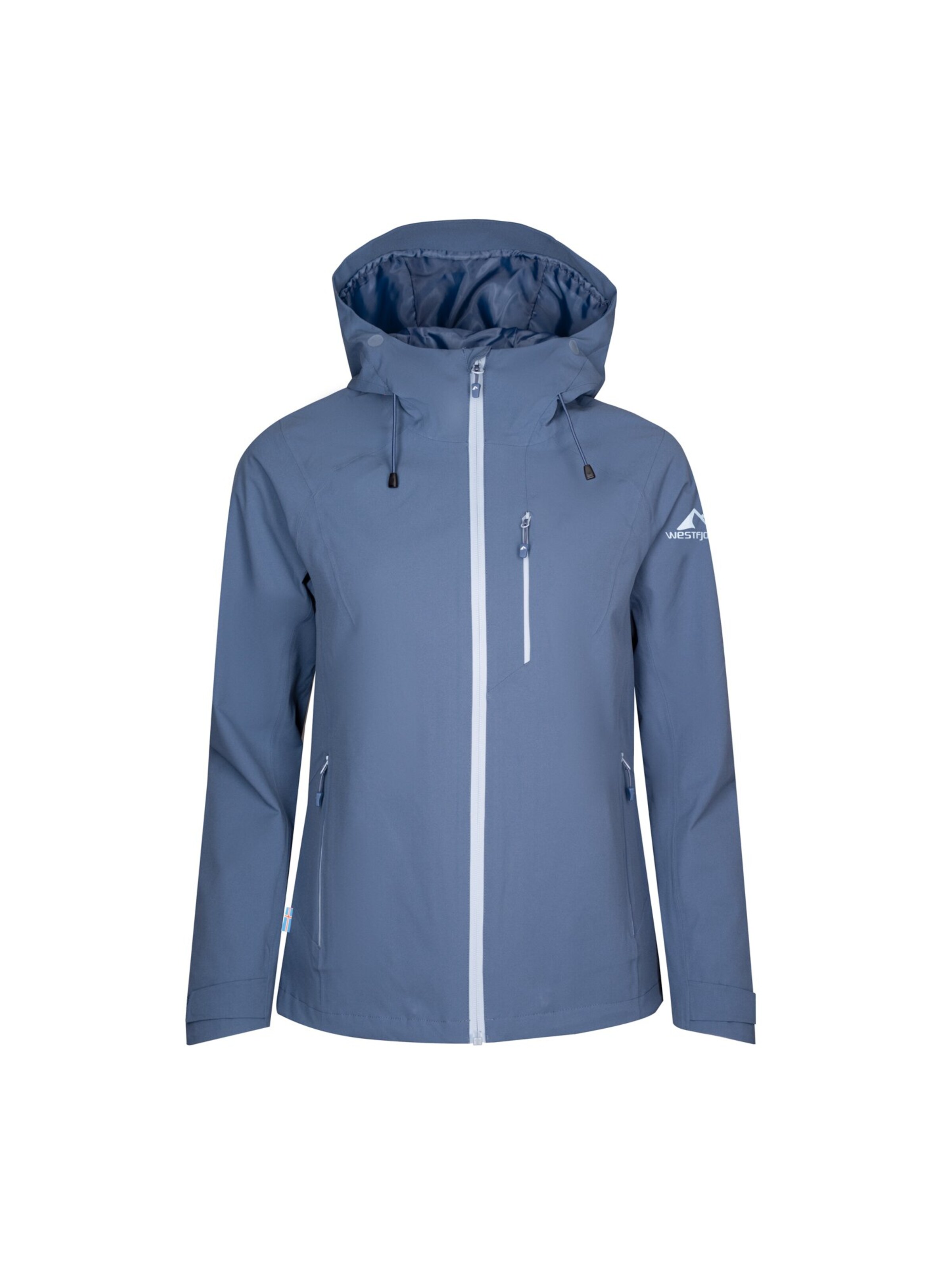 WESTFJORD Outdoor Jacket in Blue: front