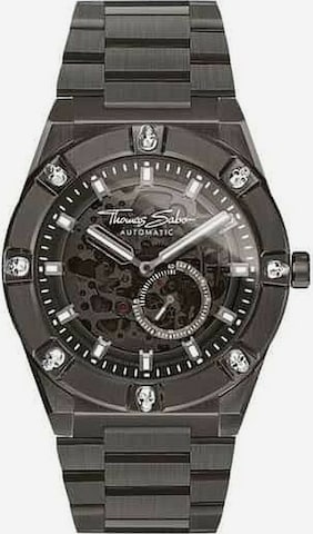 Thomas Sabo Analog watch in Black: front