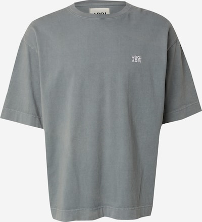 Marškinėliai 'Chibabo' iš ABOJ ADEJ, spalva – pilka / balta, Prekių apžvalga