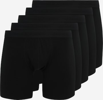 juoda Jack & Jones Plus Boxer trumpikės 'JACTONE IN TONE': priekis