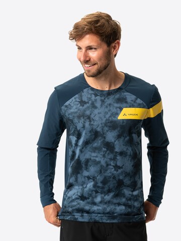 VAUDE Functioneel shirt in Blauw: voorkant