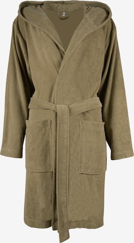 MY HOME Dressing Gown in Green: front