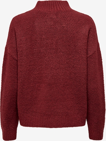ONLY Sweter 'AMBER' w kolorze czerwony