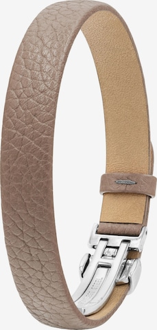 NiMa Atelier Armband 'SETH' in Grau: Vorderseite