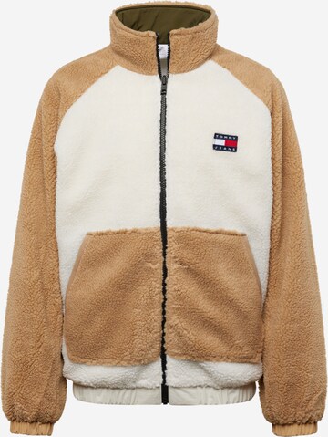 Tommy Jeans Jacke in Beige: predná strana