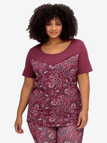 sheego by Joe Browns Shirt in Purple: front