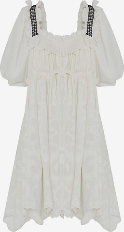 Robe d’été 'Elvina' NOCTURNE en blanc : devant