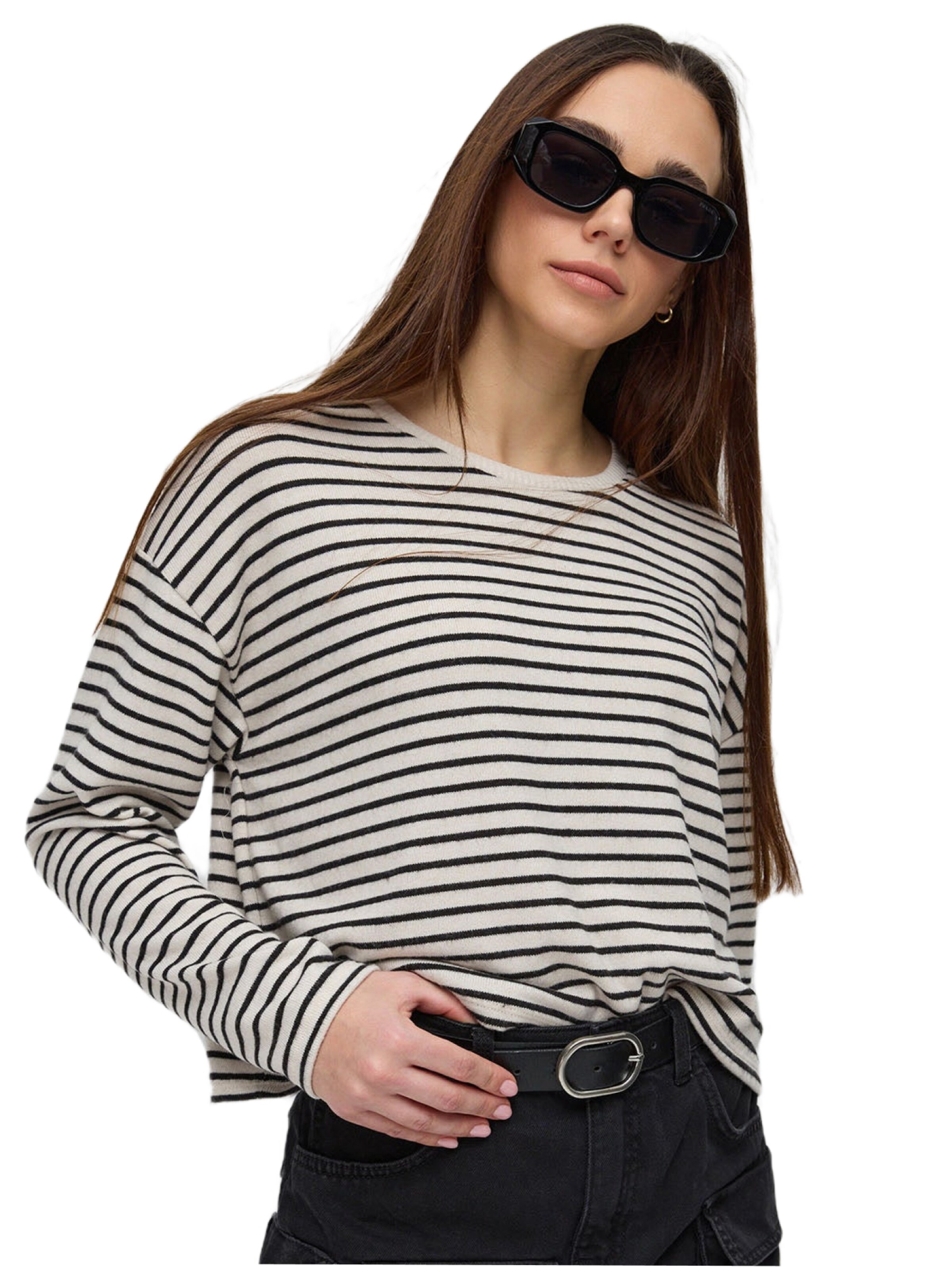 No Matter What Pullover in Schwarz: Vorderseite