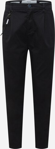 Slimfit Pantaloni con pieghe di Goldgarn in blu: frontale