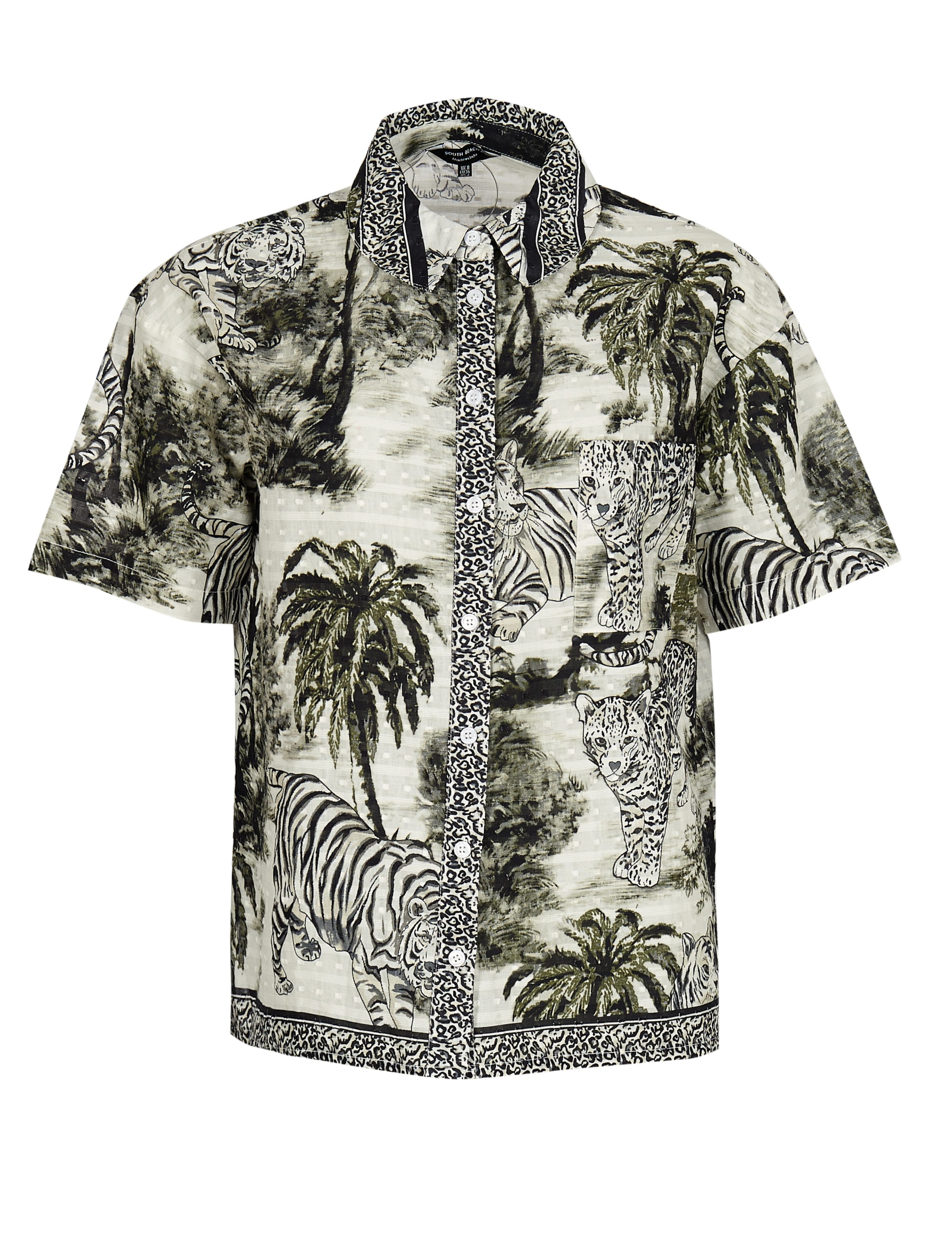 South Beach Pusero värissä vihreä / valkoinen, Tuotenäkymä