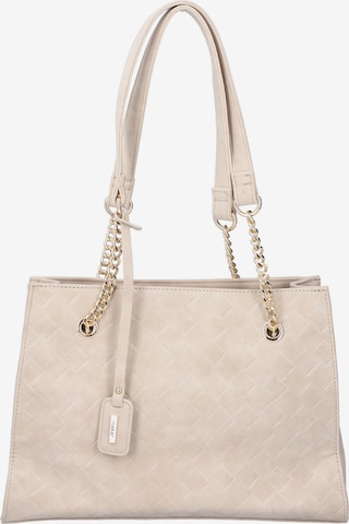 Rieker Shoulder Bag in Beige: front