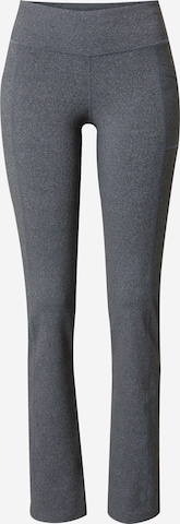 SKECHERS Slim fit Workout Pants in Grey: front