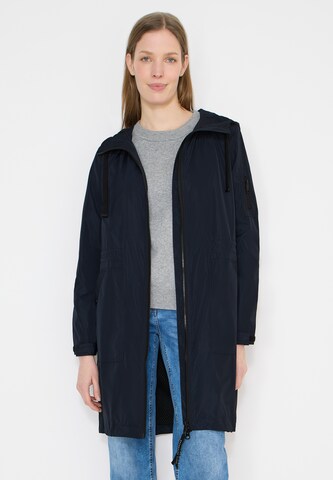 CECIL Between-Seasons Coat in Blue: front