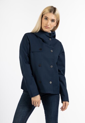 DreiMaster Klassik Weatherproof jacket in Blue: front