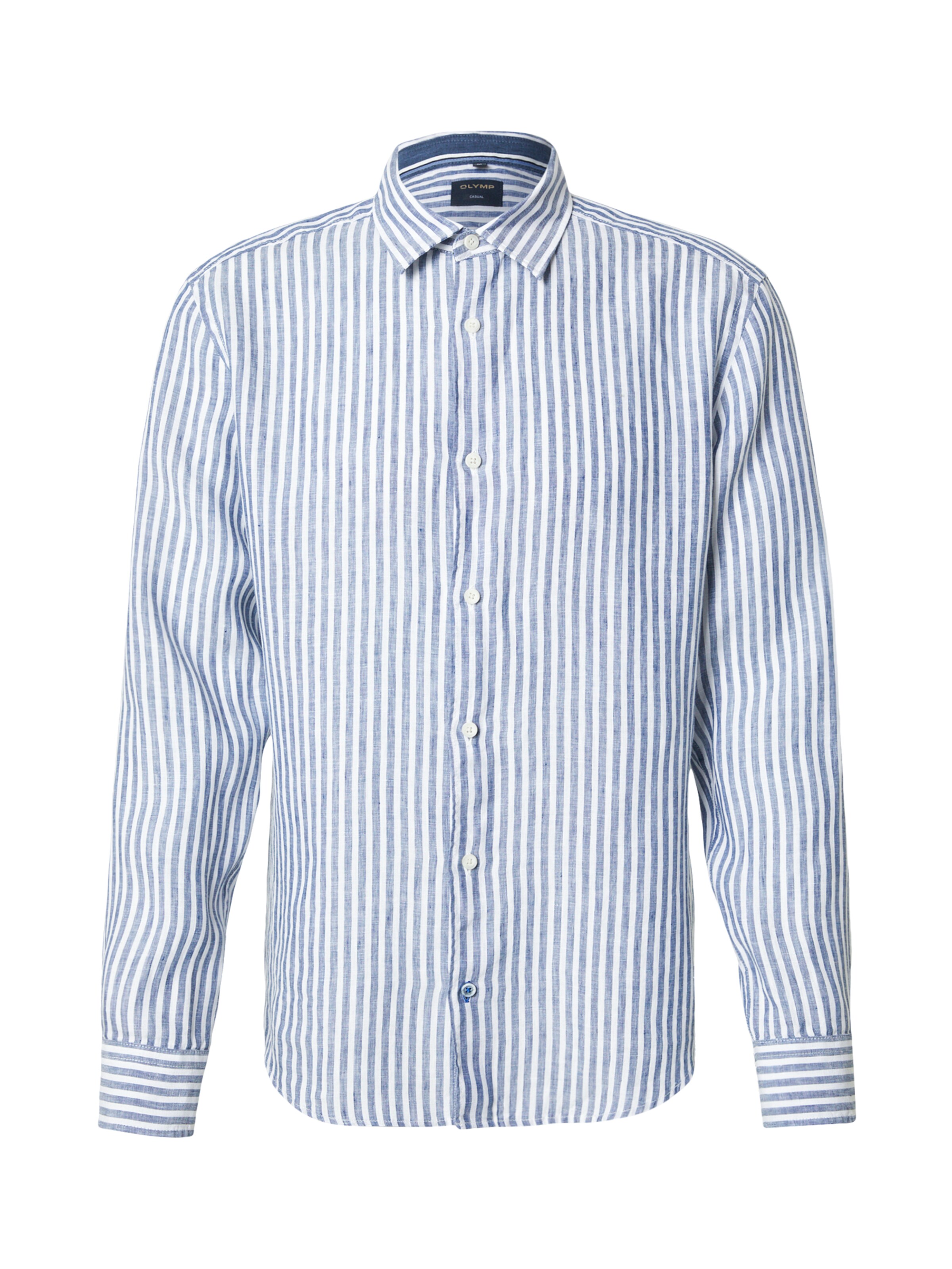 OLYMP Regular fit Skjorta i blå: framsida