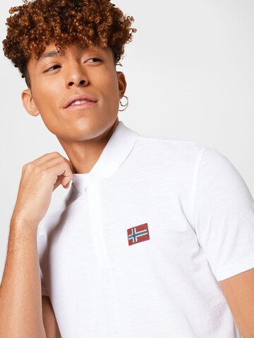 T-Shirt 'Ebea 1' NAPAPIJRI en blanc