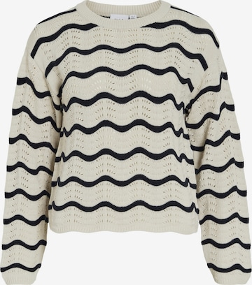 Pull-over 'VIWAVE' VILA en beige : devant