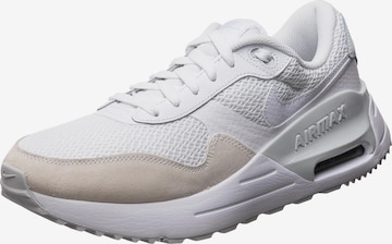 Baskets basses 'Air Max SYSTM' Nike Sportswear en blanc : devant