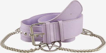 Killstar Gürtel One Size in Lila: Vorderseite