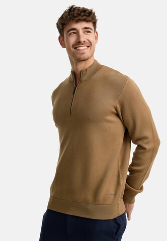 Pull-over 'Lukas' INDICODE JEANS en marron