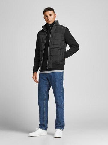 JACK & JONES - Chaqueta de entretiempo 'Rocco' en negro