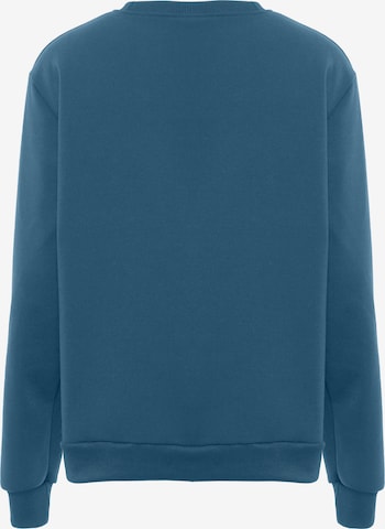 MOSweater majica - plava boja