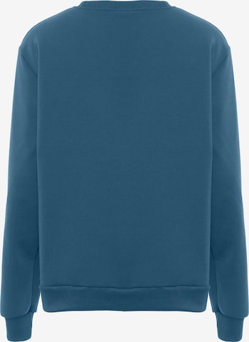 Sweat-shirt MO en bleu