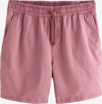 Pantaloni de la Next pe roz: față