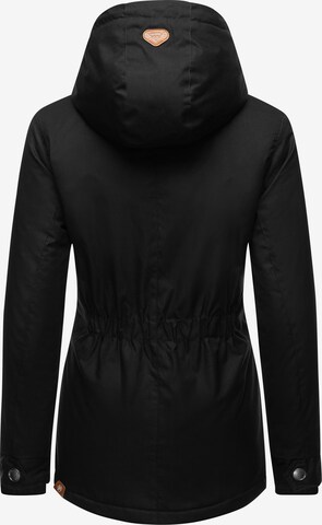 Ragwear Winterjacke 'Monade' in Schwarz