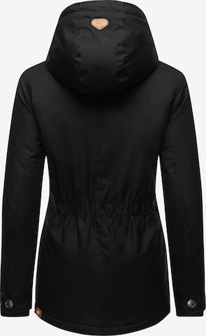 Ragwear Winter Jacket 'Monade' in Black