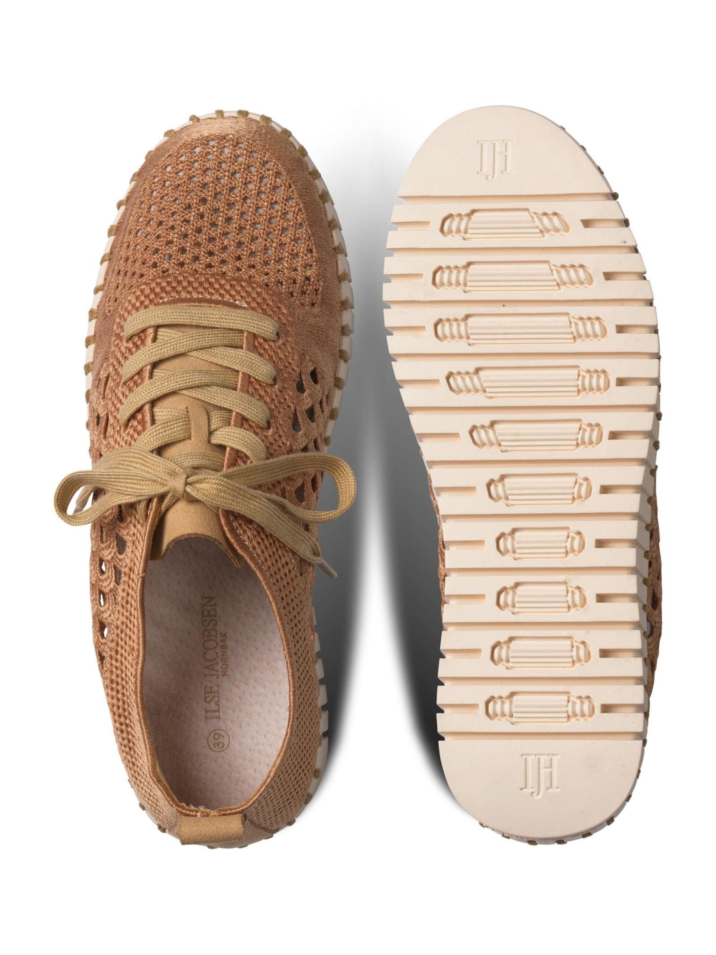 ILSE JACOBSEN Sneakers laag 'Tulip' in Bruin