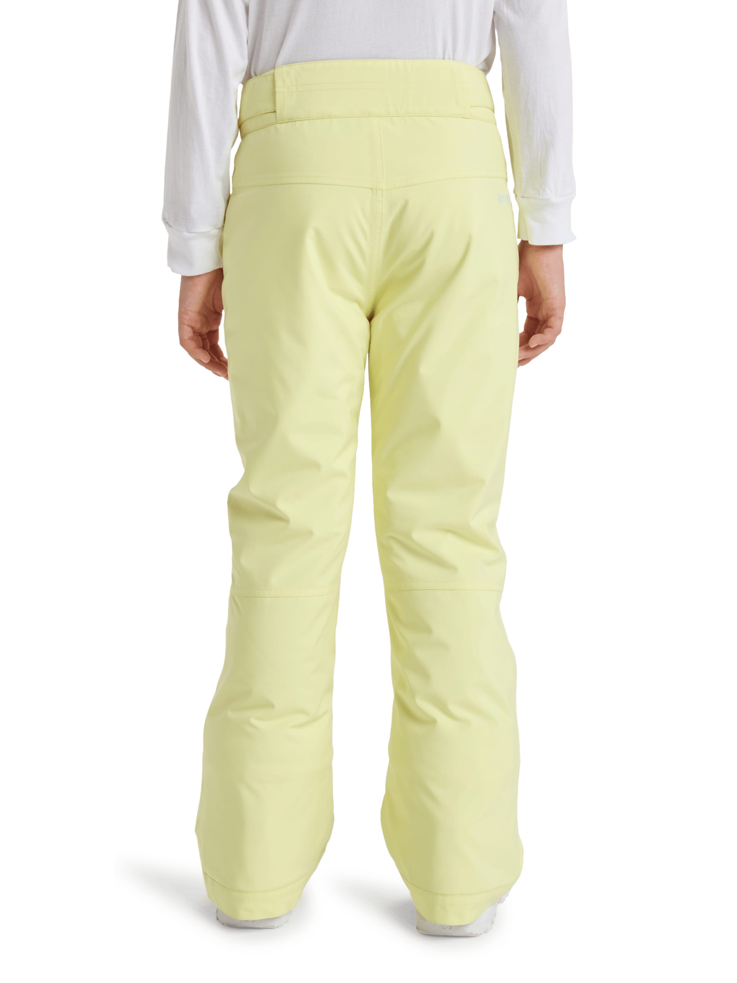 ROXY Regular Workout Pants 'Backyard' in Yellow