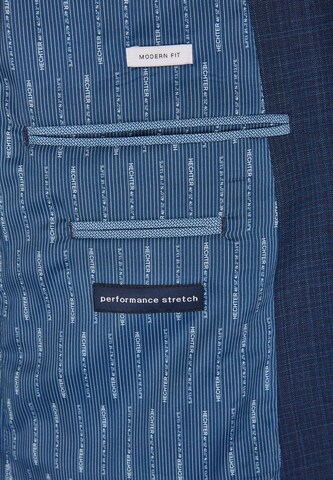 HECHTER PARIS Slim fit Business-colbert in Blauw