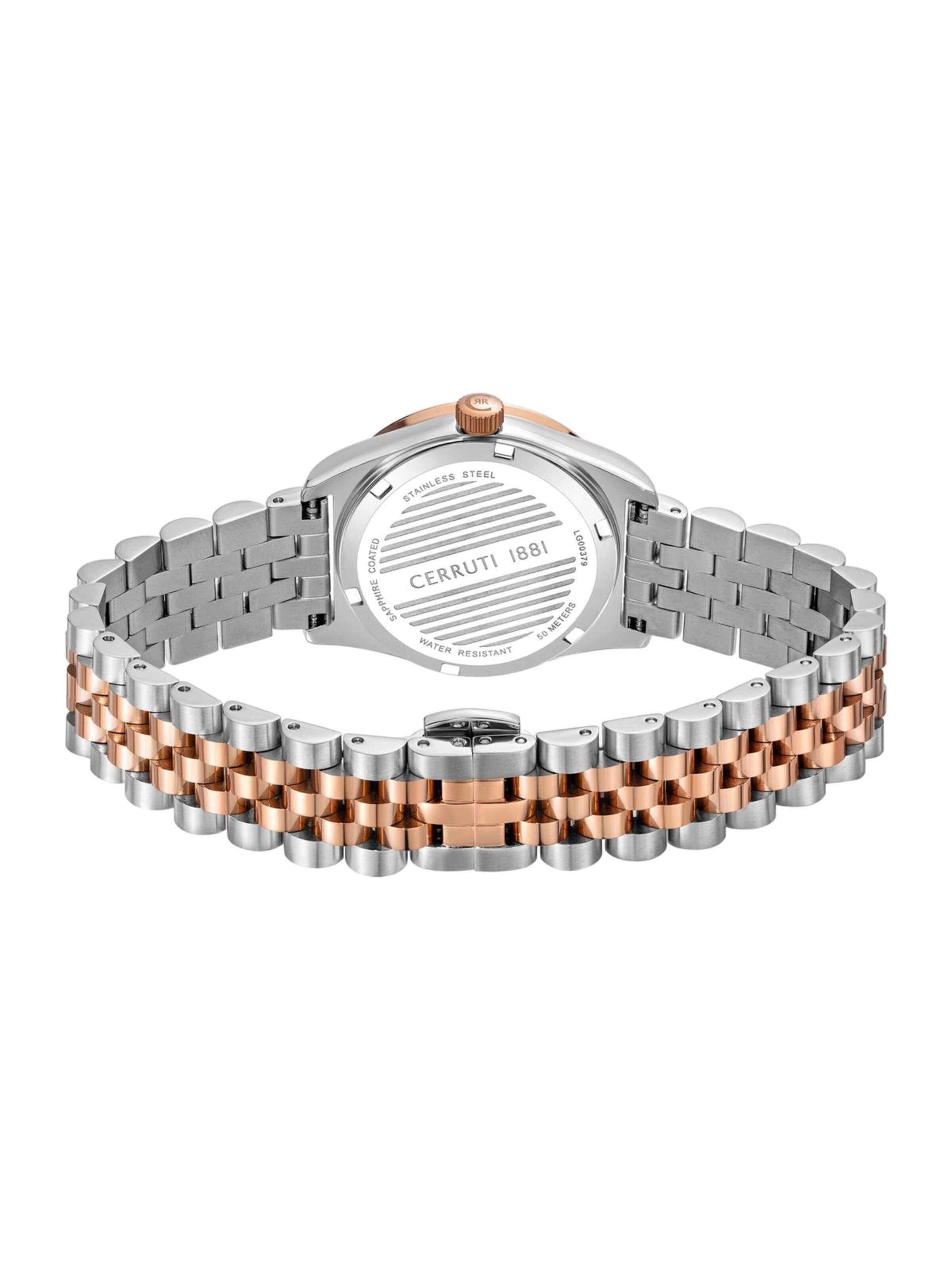 Montre à affichage analogique 'Cerruti 1881 - Date watch Baccio - Quartz watch movement - Watch case width: 36 mm' CERRUTI 1881 en or