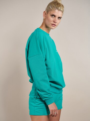 ABOUT YOU x Laura GiurcanuSweater majica 'Luca' - zelena boja