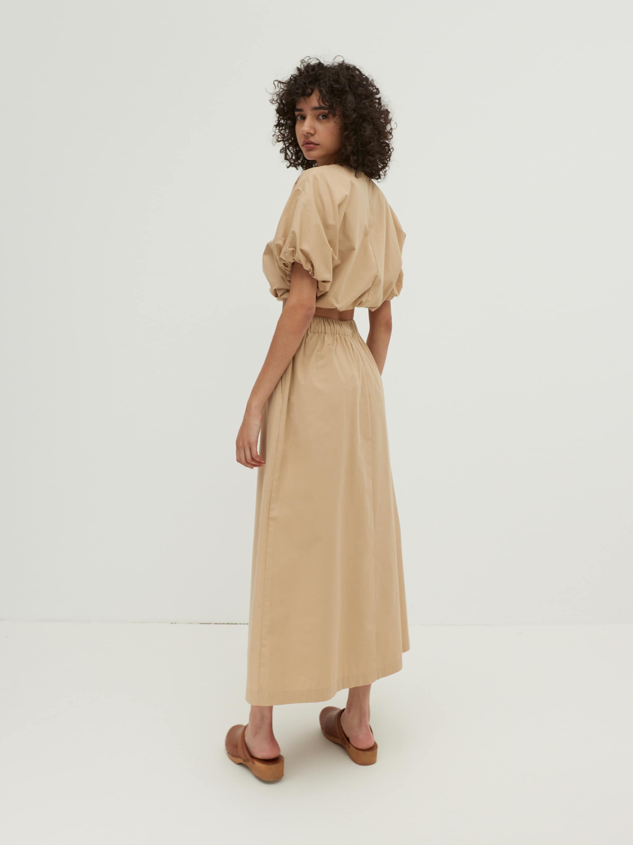 EDITED Producten Blouse 'Ellen' Beige