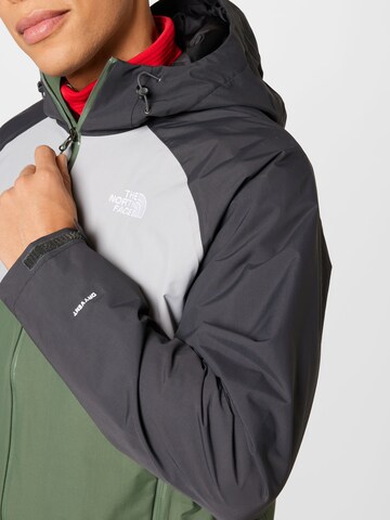 THE NORTH FACE Regular fit Outdoorjas 'Stratos' in Grijs