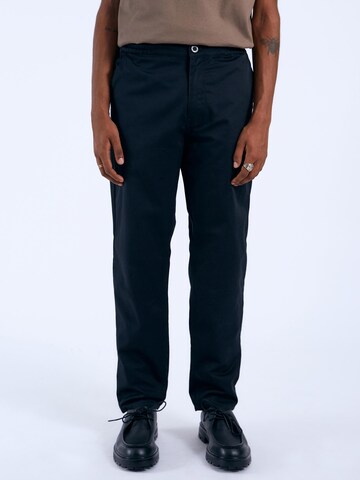 Dr. Denim Regular Cargo trousers 'Rush Pants' in Black: front