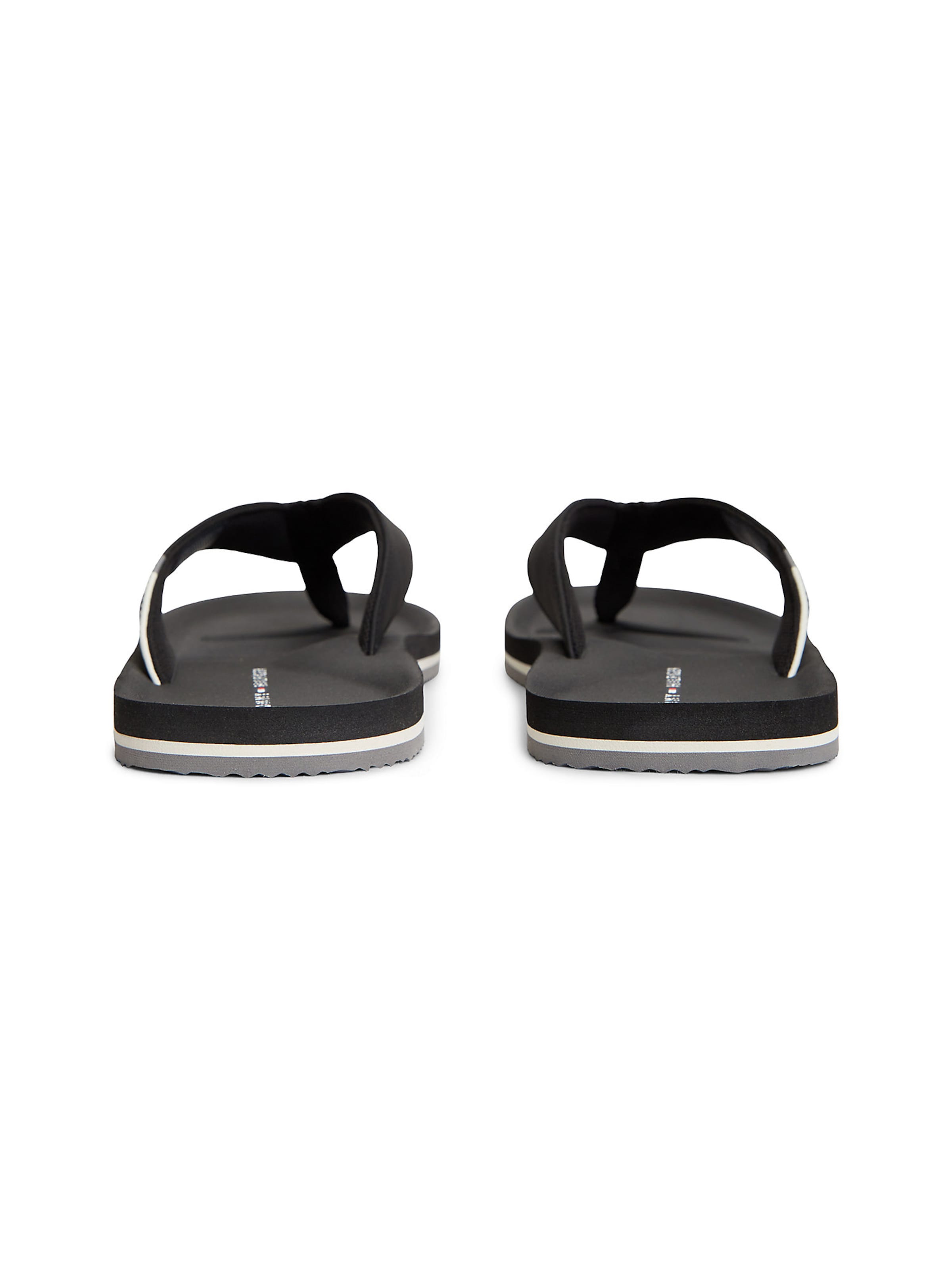 TOMMY HILFIGER T-bar sandals in Black