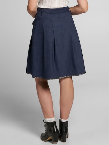 SPIETH & WENSKY Skirt 'Annamirl' in Blue