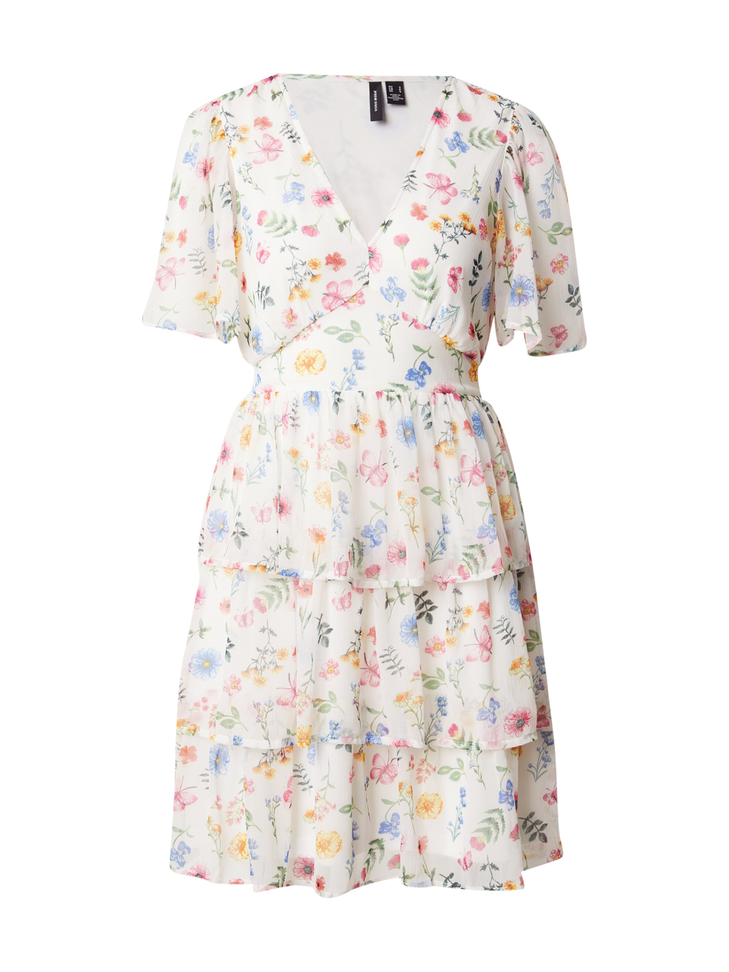 VERO MODA Sommarklänning 'VMSILLE' i vit: framsida