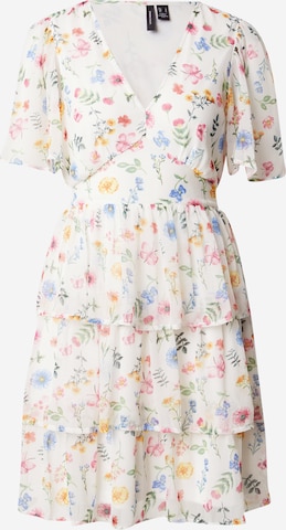 VERO MODA - Vestido de verano 'VMSILLE' en blanco: frente
