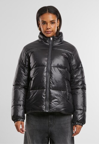 Urban Classics Jacke in Schwarz: Vorderseite