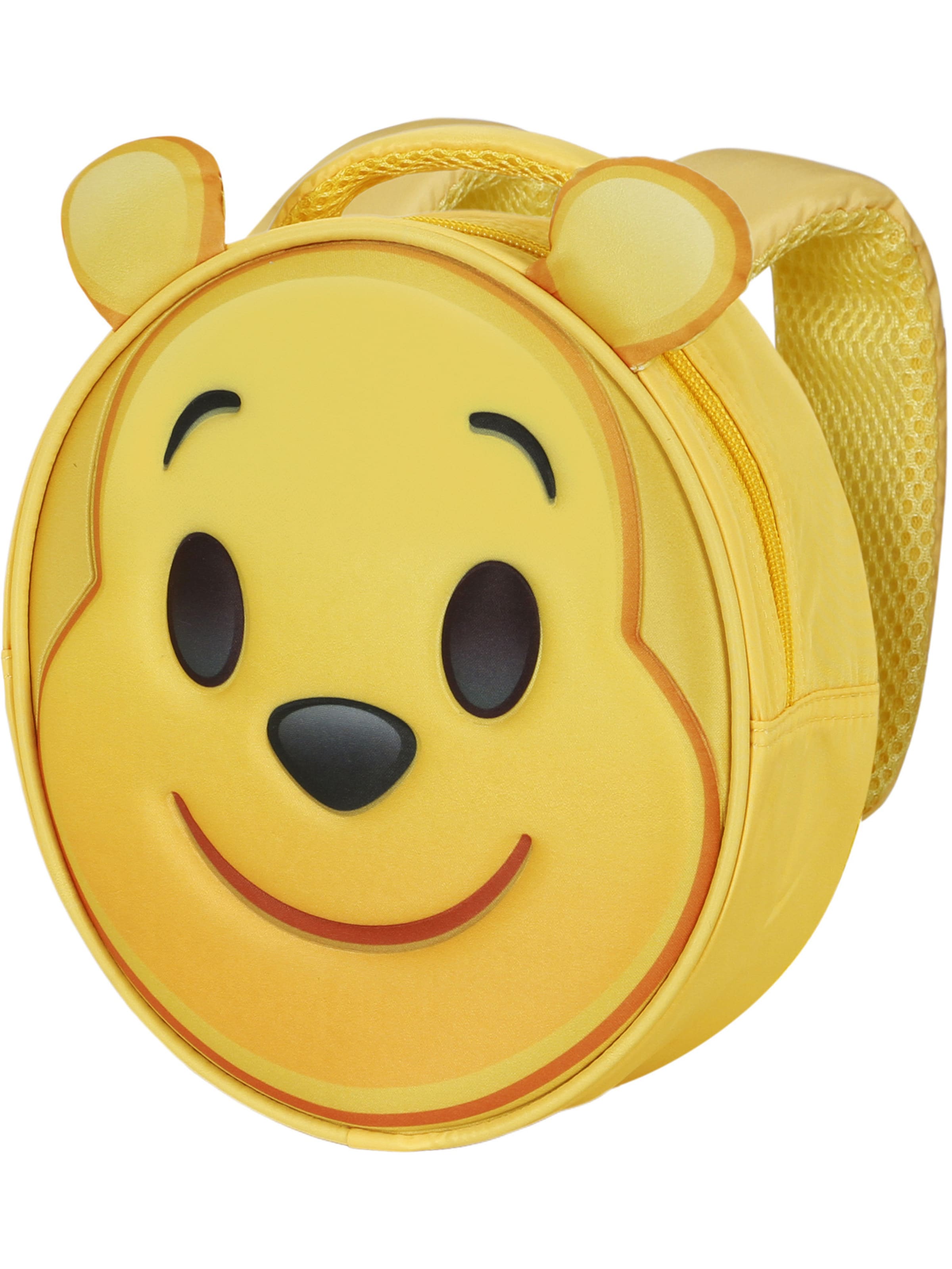 Zaino 'Winnie The Pooh Send-Emoji' di DISNEY in giallo: frontale