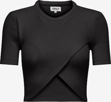 Pull-over 'KAI' ONLY en noir : devant