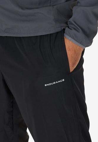 ENDURANCE Regular Workout Pants 'Senden' in Black