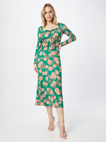 Warehouse Dress in Green: front