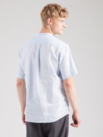 FYNCH-HATTON Regular fit Button Up Shirt in Blue
