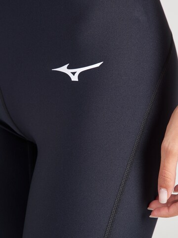 MIZUNO - Skinny Pantalón deportivo 'Mizuno' en negro